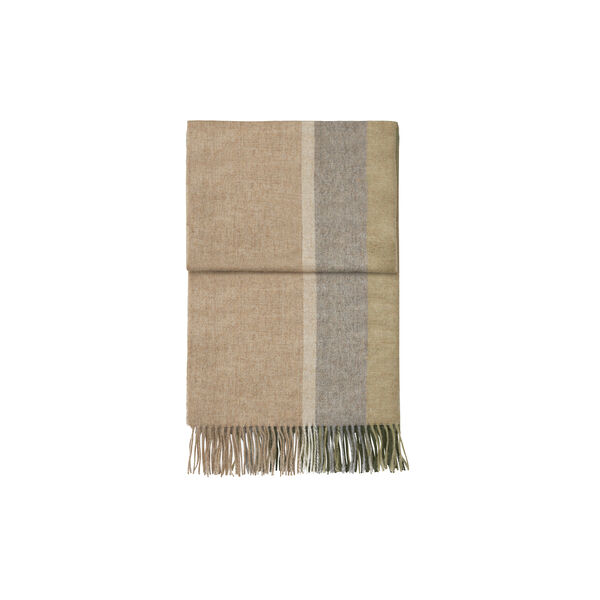 Manhattan Throw, bottle green, ELVANG