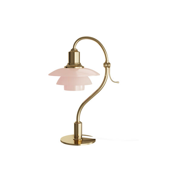 PH 2/2 Question Mark Pale Rose Table Lamp, Louis Poulsen
