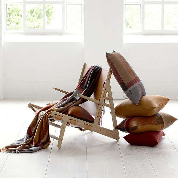 Manhattan Cushion Cover, terracotta/red magma, ELVANG