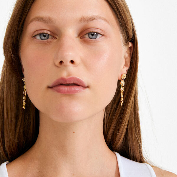 AIR ohrringe, vergoldet, Pilgrim