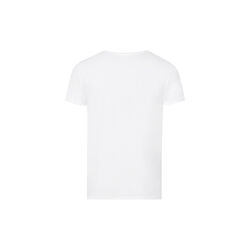 Cotton Superior SS Shirt V-Neck, white, HANRO