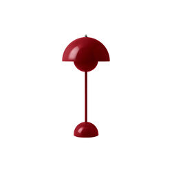 Flowerpot VP3 Table Lamp, vermilion red, &Tradition
