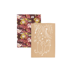 Festive Moments Tea Towel Set, Moomin Arabia