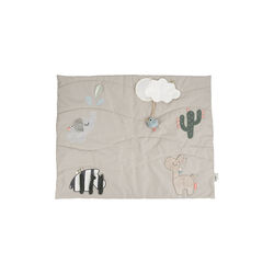 Hirsch Freunde Flickenteppich, sand, Done by Deer