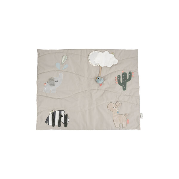 Hirsch Freunde Flickenteppich, sand, Done by Deer