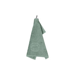 DAMASK TERRY Facecloth, sage green, Georg Jensen Damask