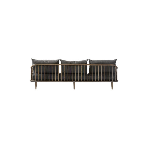 Fly SC12 3-seater Sofa, Hot Madison 093/smoked oiled oak, &Tradition