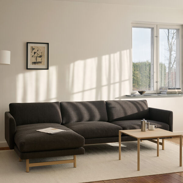 Piloti Wood Couchtisch, olieret eg, Fredericia Furniture