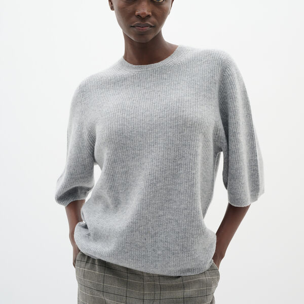 GaroIW Monika Oversize Tshirt, granite melange, InWear