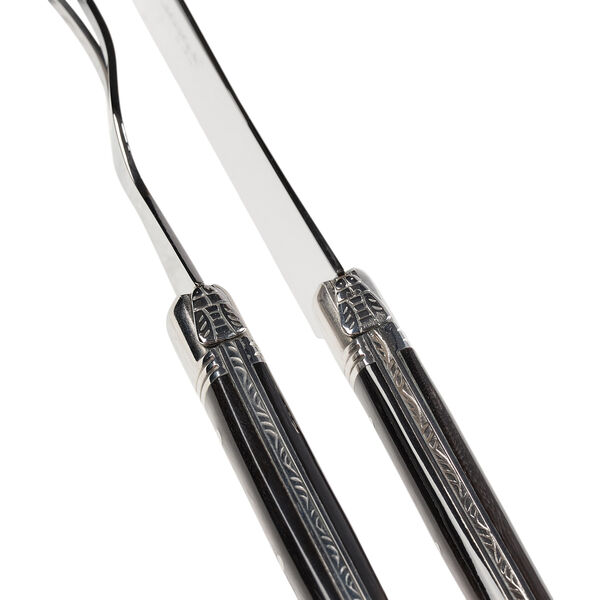 Laguiole Tradition Käse-Set, schwarz, Laguiole Tradition