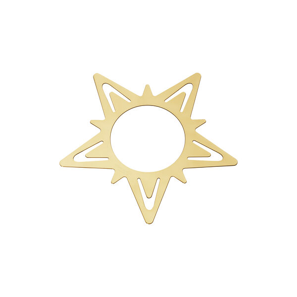 Klassische Weihnachts-Stern-Serviettenringe 2 Stk, Georg Jensen