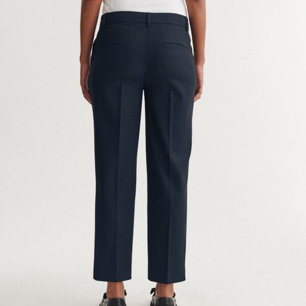 Radi Slim-Hose, navy melange, Basic Apparel