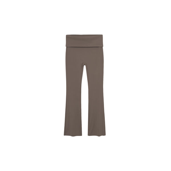 Butter Soft Flare Tights All day, dark brown, Rethinkit