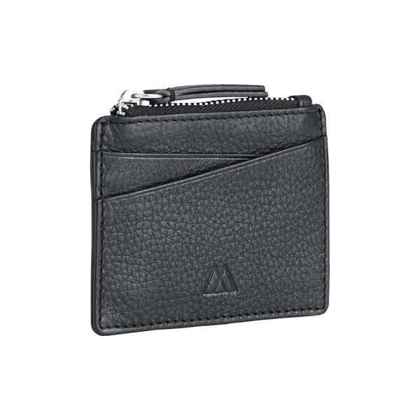 FreyMBG Zip Card Holder, grain black, Markberg