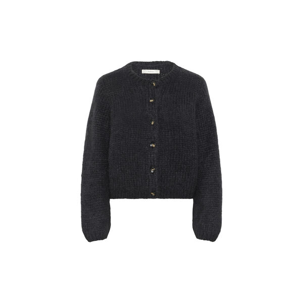 JetraIW Cardigan, dark grey melange, InWear