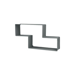 D&eacute;dal Regal, steingrau seidenmatt, GUBI