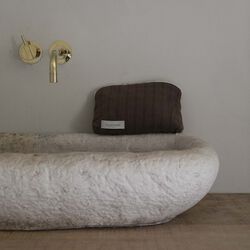 CELIA MINI TOILETRY BAG, bruno check, Studio Feder