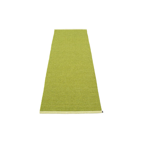 Mono Plastic Rug, olive/lime, Pappelina