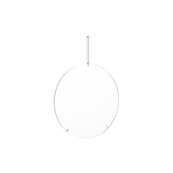 Wandspiegel, chrom, MOEBE