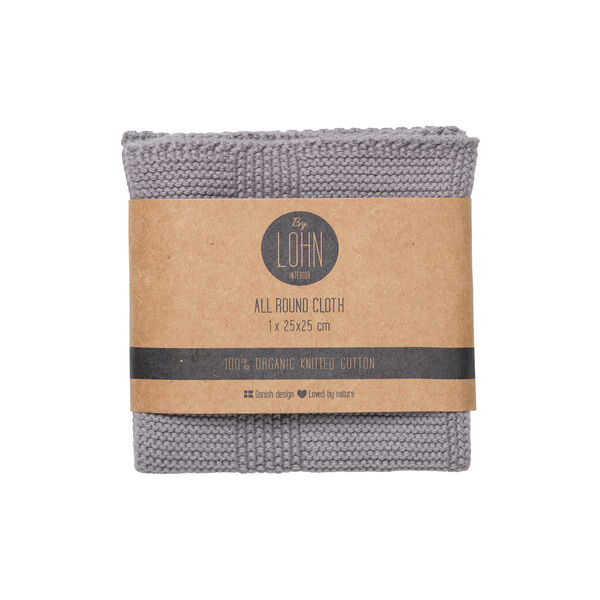 Knitted Cloth, spanish grey, By LOHN