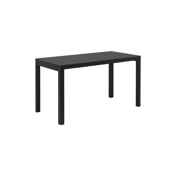 Workshop Table, black linoleum/black, Muuto