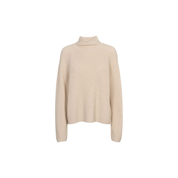 Cady Raglan Sweater, beige mel., Basic Apparel