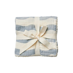 Mio Muslin Cloths, waves, Dear April