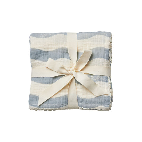 Mio Muslin Cloths, waves, Dear April