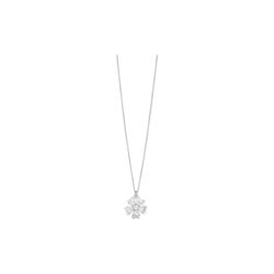 Poppy necklace, silver plated, Pure by Nat