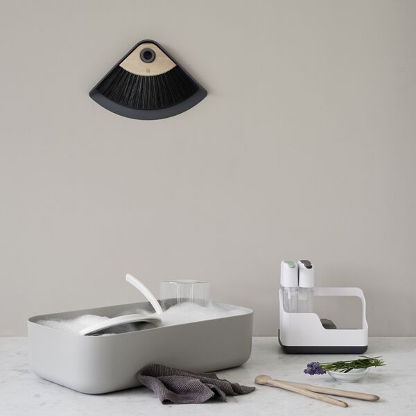 SWEEP-IT Skehrschufel & Handfeger, grey, RIG-TIG