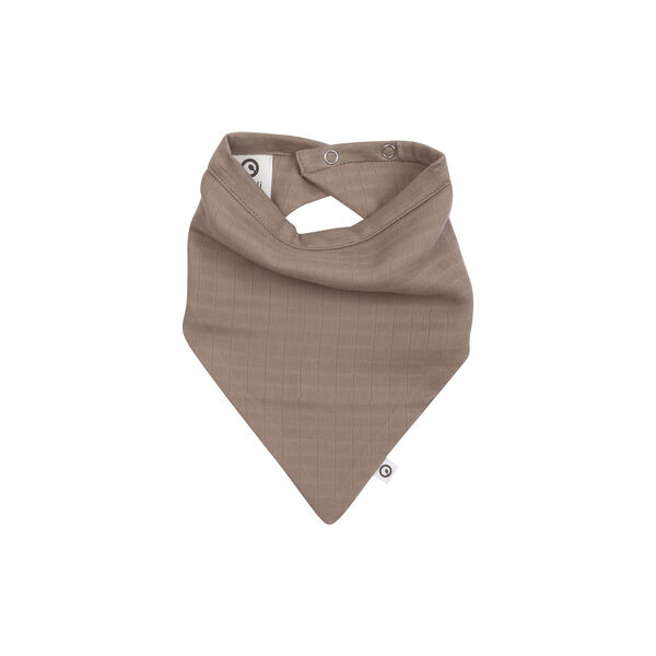 FLORA Muslin Bib 2-pack, nightingale/balsam cream/walnut, Müsli by Green Cotton