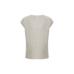 CC Heart basic O-neck T-Shirt, light grey melange, Coster Copenhagen
