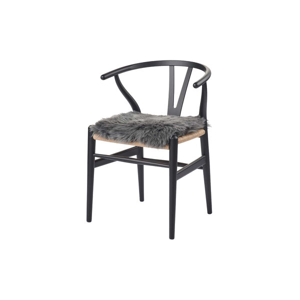 Quadratisches Sitzkissen, steel, NATURES Collection