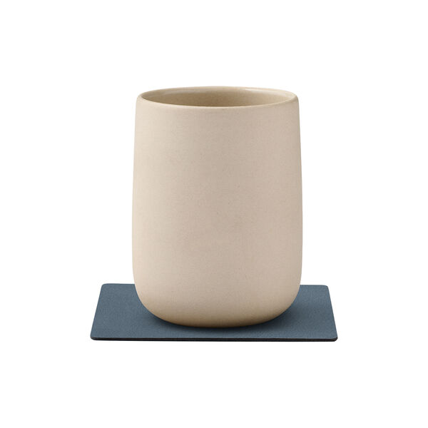 Nupo glass mat Square, dark blue, LIND DNA
