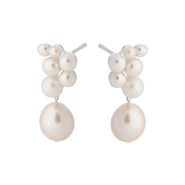 Ocean Treasure earrings, silver, Pernille Corydon Jewellery