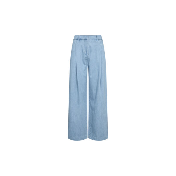 LR-PIETTA 5 Bukser, mid blue denim, Levet&eacute; Room