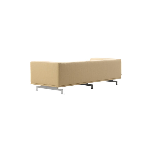 4511 Delphi 3P Sofa, keiga 422/aluminium, Fredericia Furniture