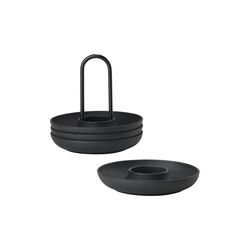 Singles Eierbecher mit Halter, 4 Stück, Zone Denmark