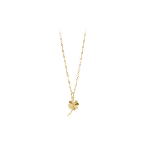 Clover Halskette, gold, Pernille Corydon Jewellery