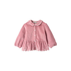 Cordbluse mit Stickerei, rose comb., Copenhagen Colors Organics
