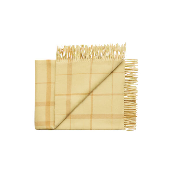 Warp and Weft Throw, 02101 balance - chamomile/mustard, Silkeborg Uldspinderi