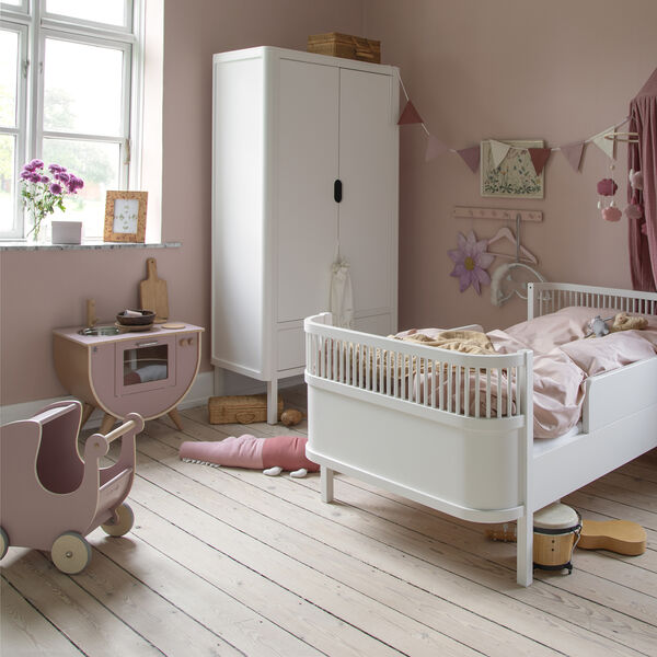 Puppenwagen, blossom pink, Sebra