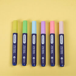 Pastel Markers 3mm 6 pcs., Crateit