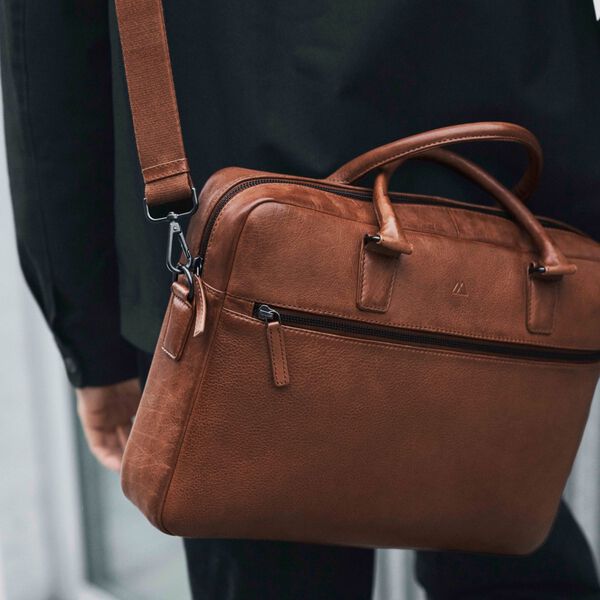 MasonMBG Laptoptasche, cognac, Markberg
