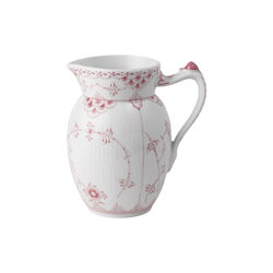 Korallenfarbene Musselmalet-Halbspitze-Kanne 55 cl, Royal Copenhagen