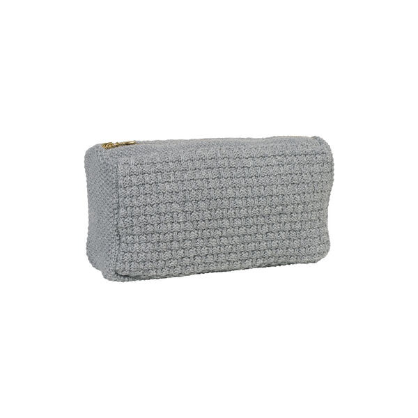 Knitted Clutch Petra, med grey melange Knitted Clutch Petra, med grey melange, By LOHN