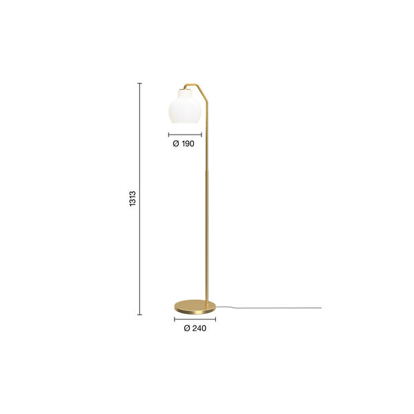 VL Ring Crown Floor Lamp, Louis Poulsen