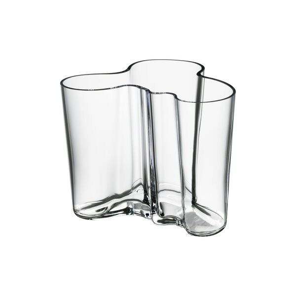 Alvar Aalto Vase, transparent, Iittala