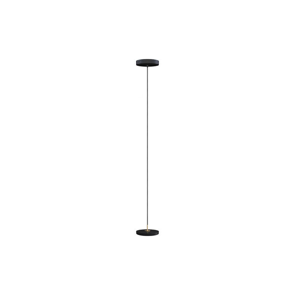 Asteria Micro Pendant, black/brass, UMAGE