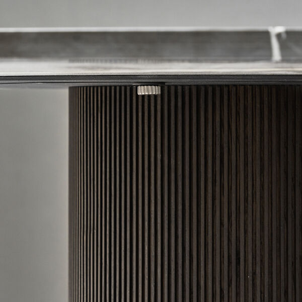 VIPP495 Cabin Rundtisch, Pietra Grey/helle Eiche, Vipp